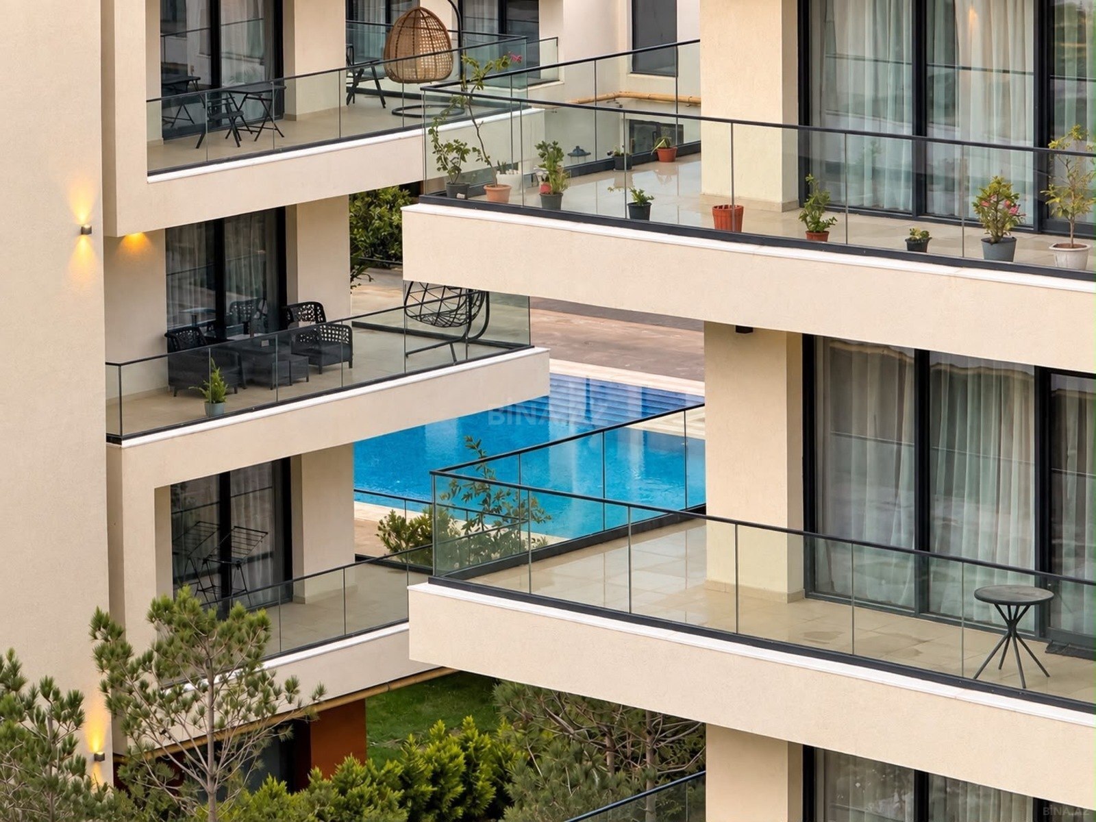 2 otaqlı yeni tikili 98 m², Nardaran q. - şəkil 2