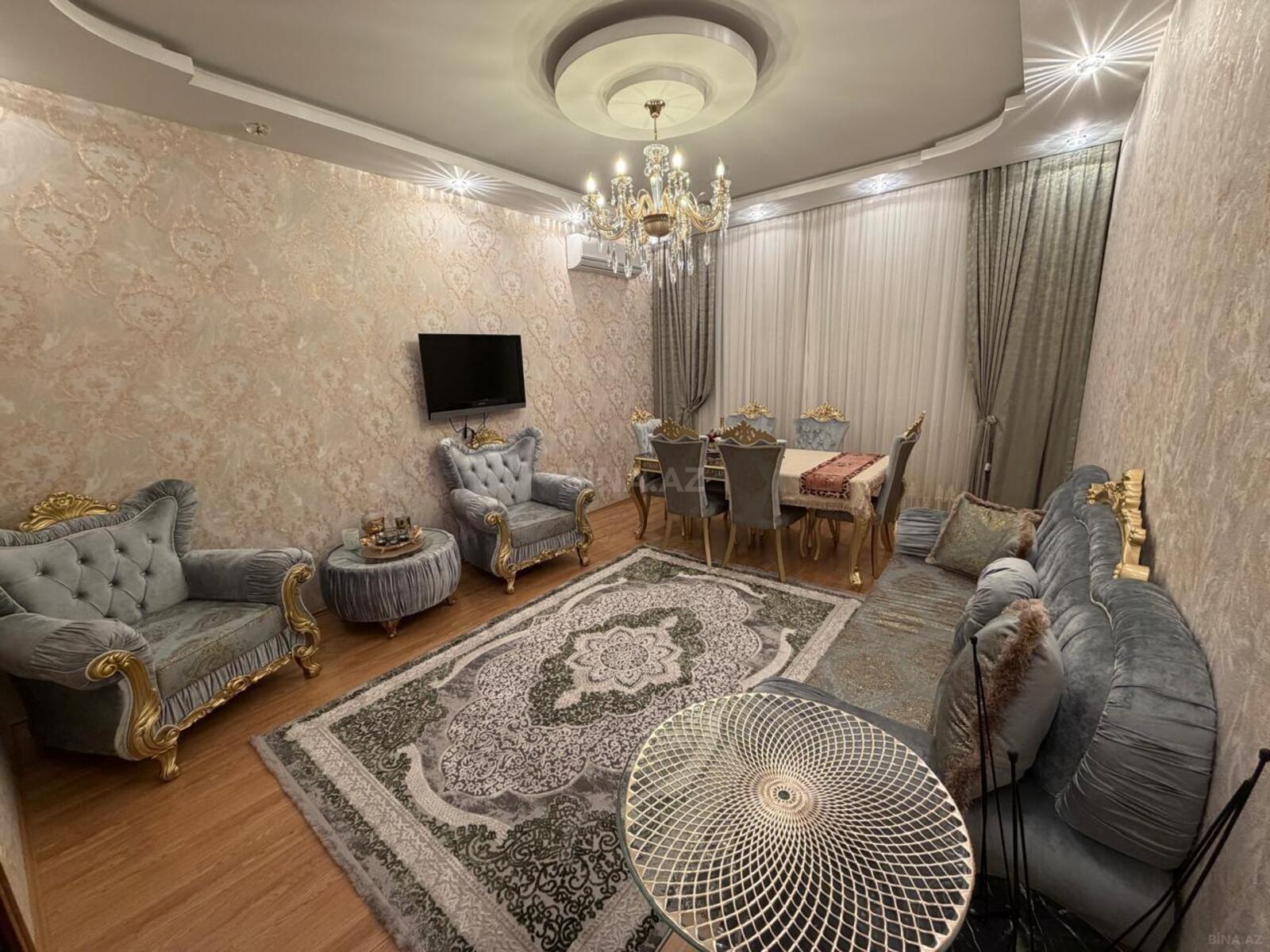 3 otaqlı yeni tikili 85 m², Həzi Aslanov m.