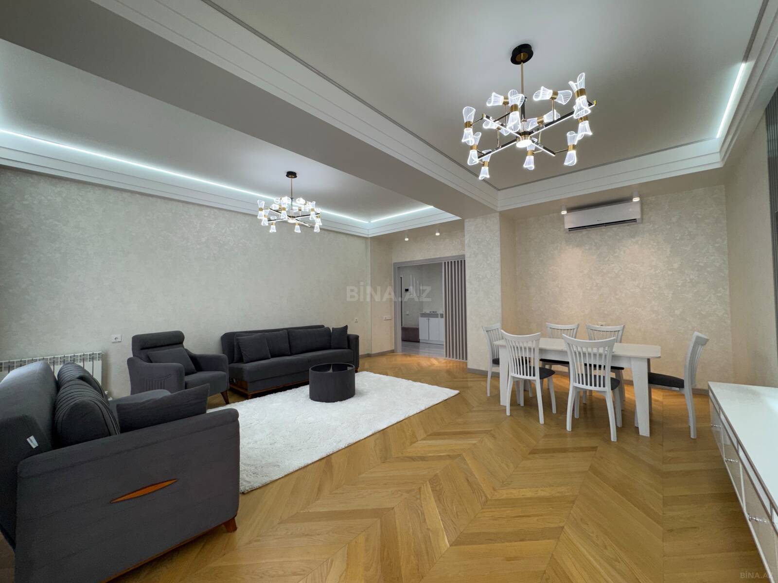 3 otaqlı yeni tikili 178 m², Şah İsmayıl Xətai m. - şəkil 2