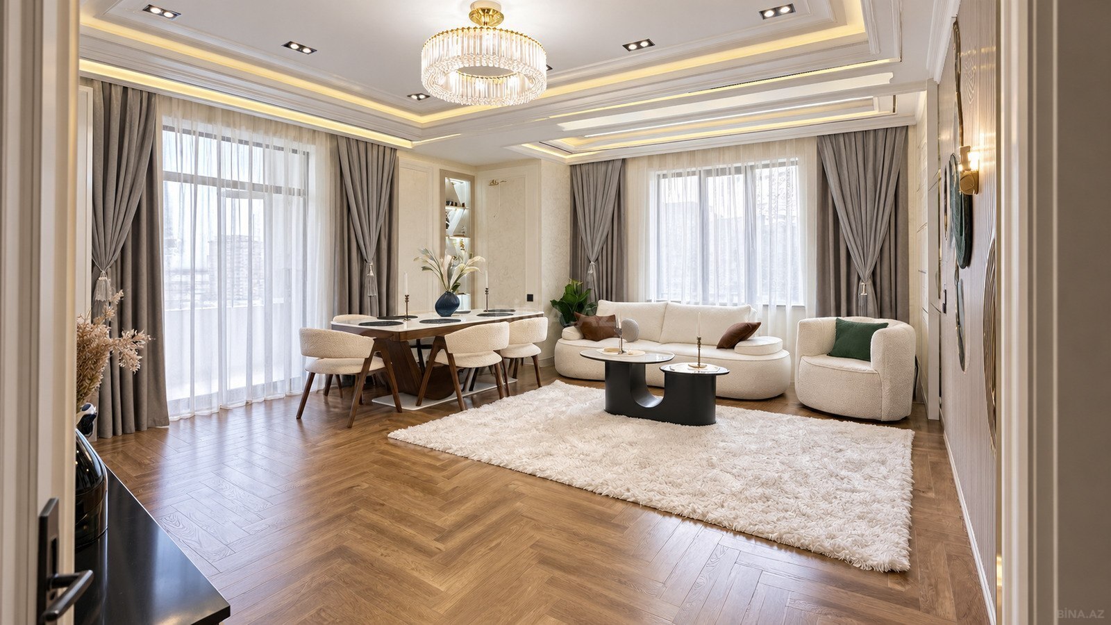 3 otaqlı yeni tikili 120 m², 28 May m. - şəkil 2