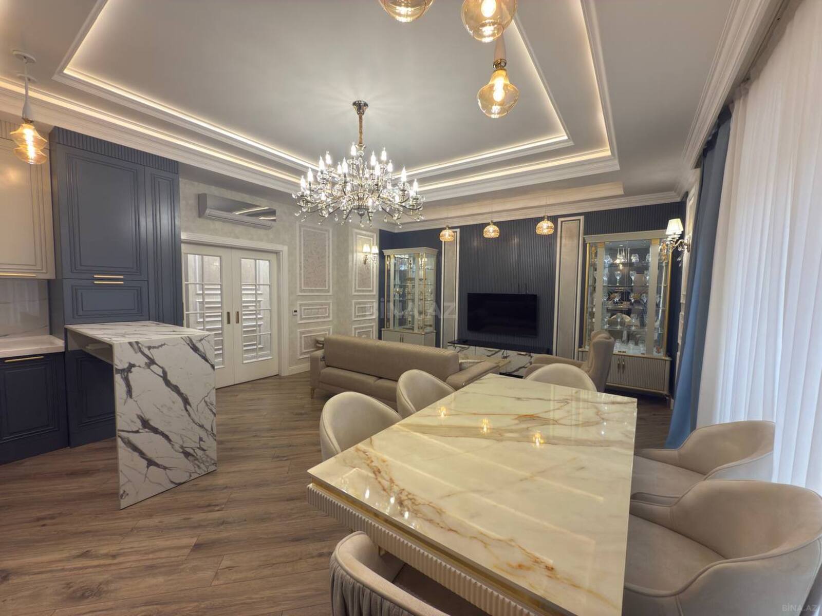 3 otaqlı yeni tikili 120 m², Ağ şəhər q. - şəkil 3