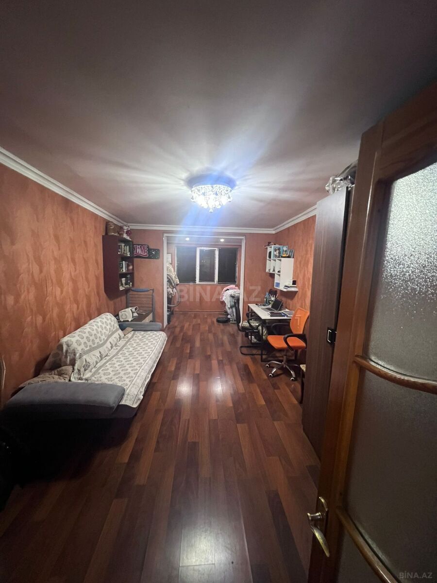 3 otaqlı köhnə tikili 72 m², İnşaatçılar m. - şəkil 2