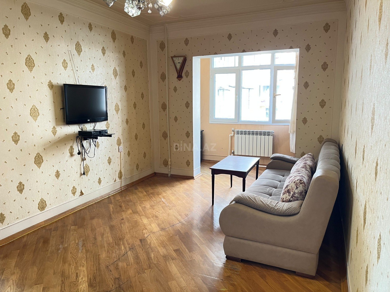 2 otaqlı köhnə tikili 65 m², 8-ci mikrorayon q. - şəkil 2
