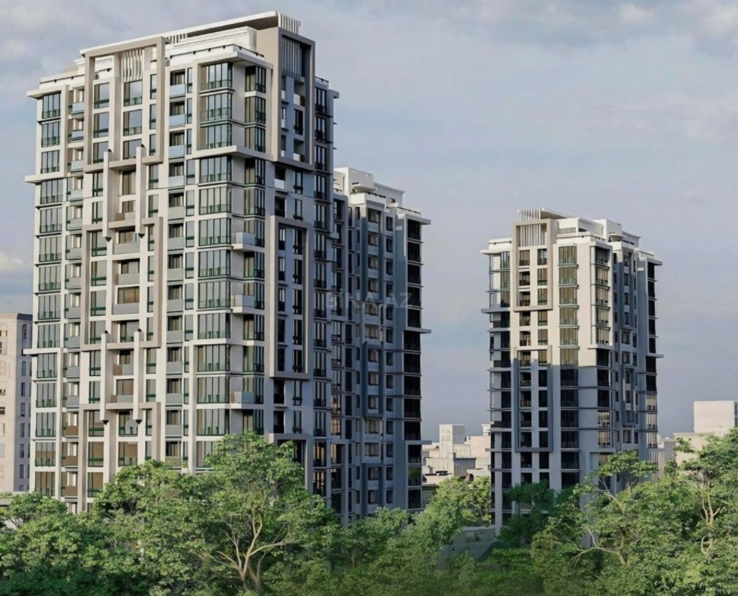 Satılır 2 otaqlı yeni tikili 80.1 m², Nizami m.
