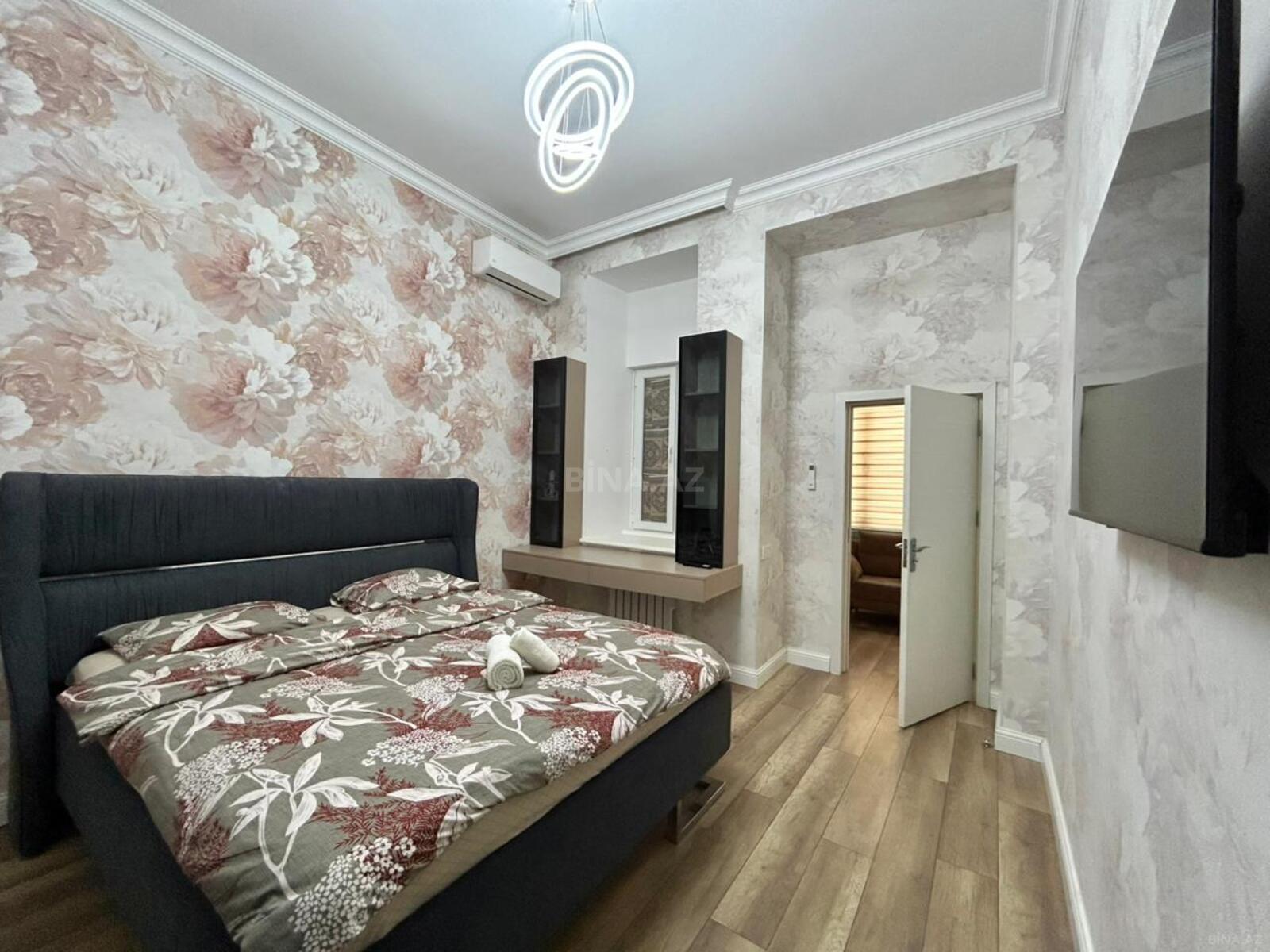 2 otaqlı yeni tikili 90 m², Sahil m.