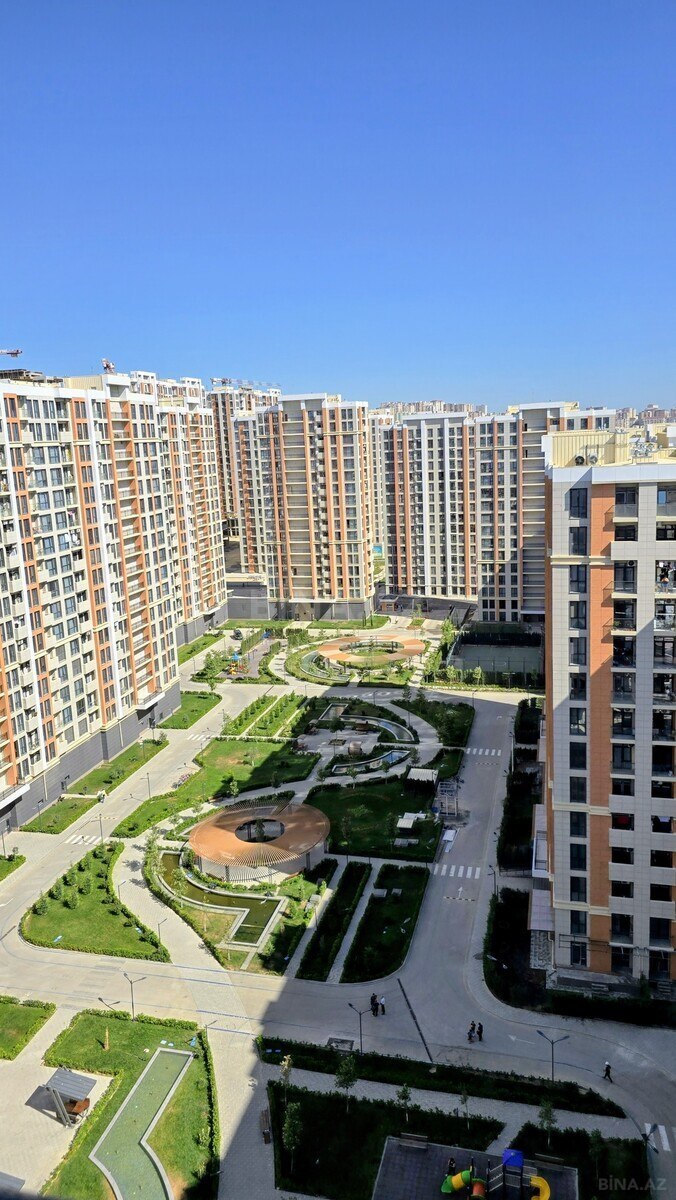3 otaqlı yeni tikili 72 m², Yasamal r. - şəkil 2