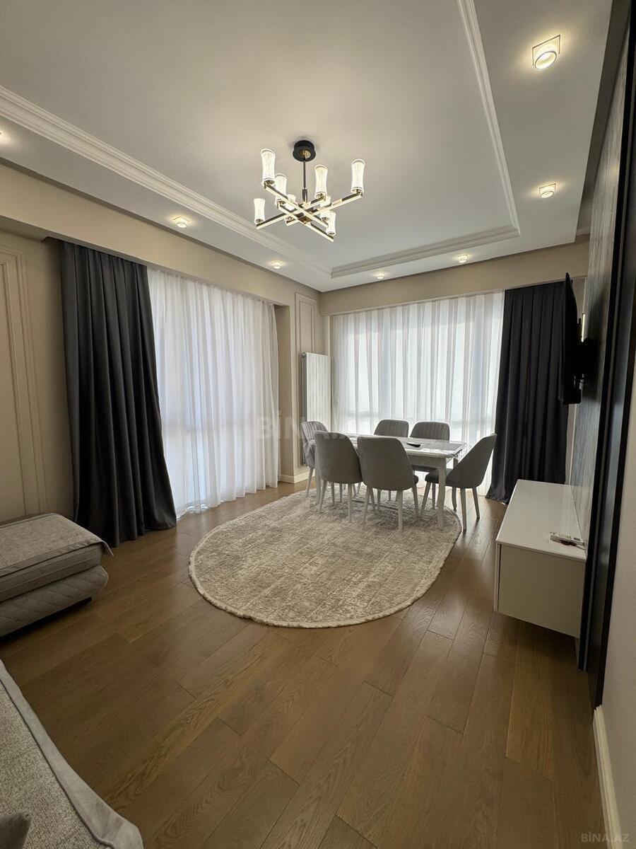 3 otaqlı yeni tikili 90 m², Bakmil m. - şəkil 2