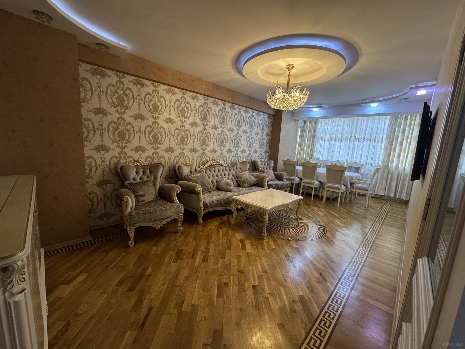 3 otaqlı yeni tikili 130 m², Nəriman Nərimanov m.