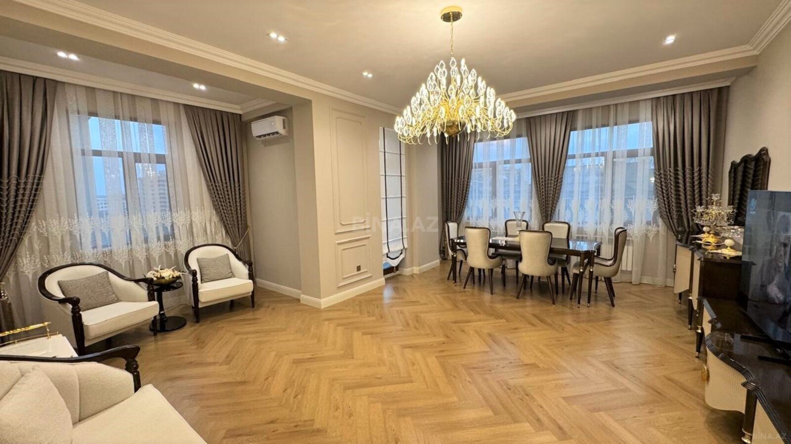 3 otaqlı yeni tikili 150 m², 28 May m. - şəkil 2