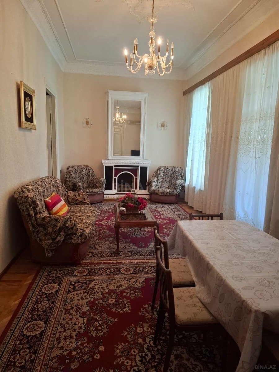 3 otaqlı köhnə tikili 116 m², Sahil m. - şəkil 3