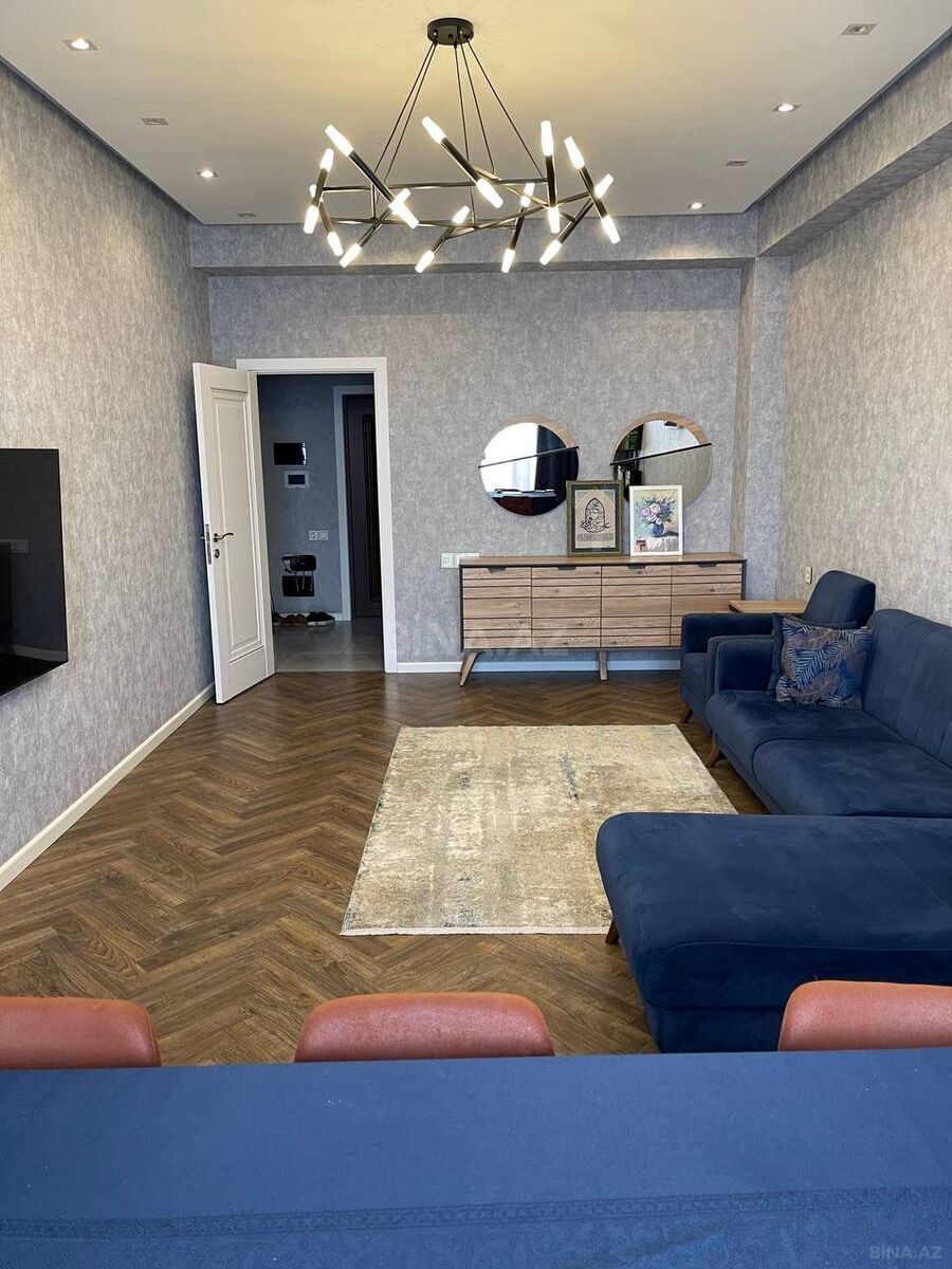 3 otaqlı yeni tikili 110 m², İnşaatçılar m. - şəkil 3