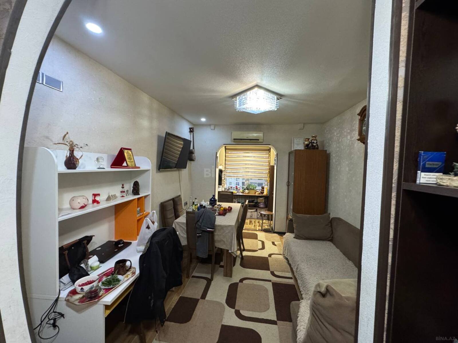 3 otaqlı köhnə tikili 65 m², İnşaatçılar m. - şəkil 2