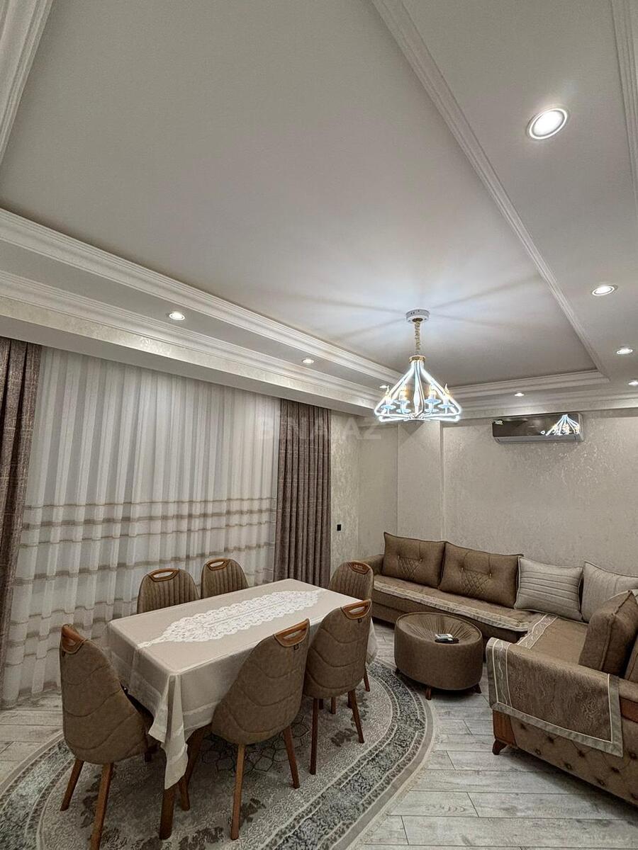 3 otaqlı yeni tikili 75 m², İnşaatçılar m. - şəkil 2
