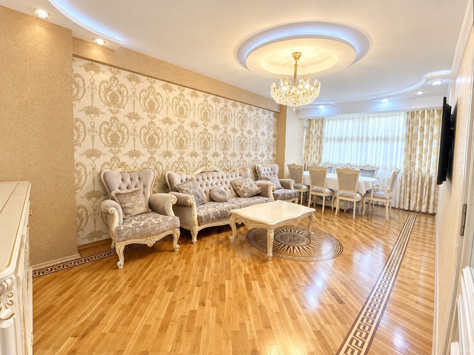 3 otaqlı yeni tikili 130 m², Nəriman Nərimanov m. - şəkil 2