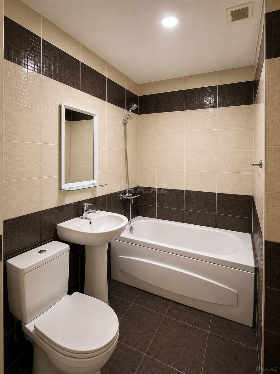 2 otaqlı yeni tikili 70 m², Bayıl q. - şəkil 3