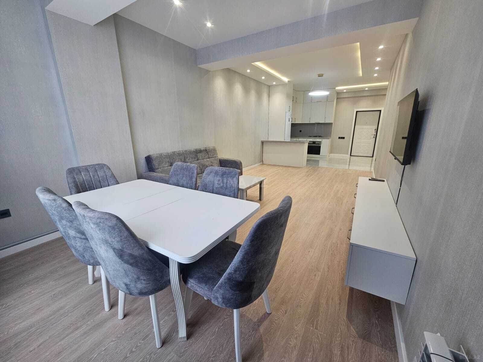 2 otaqlı yeni tikili 80 m², Şah İsmayıl Xətai m.