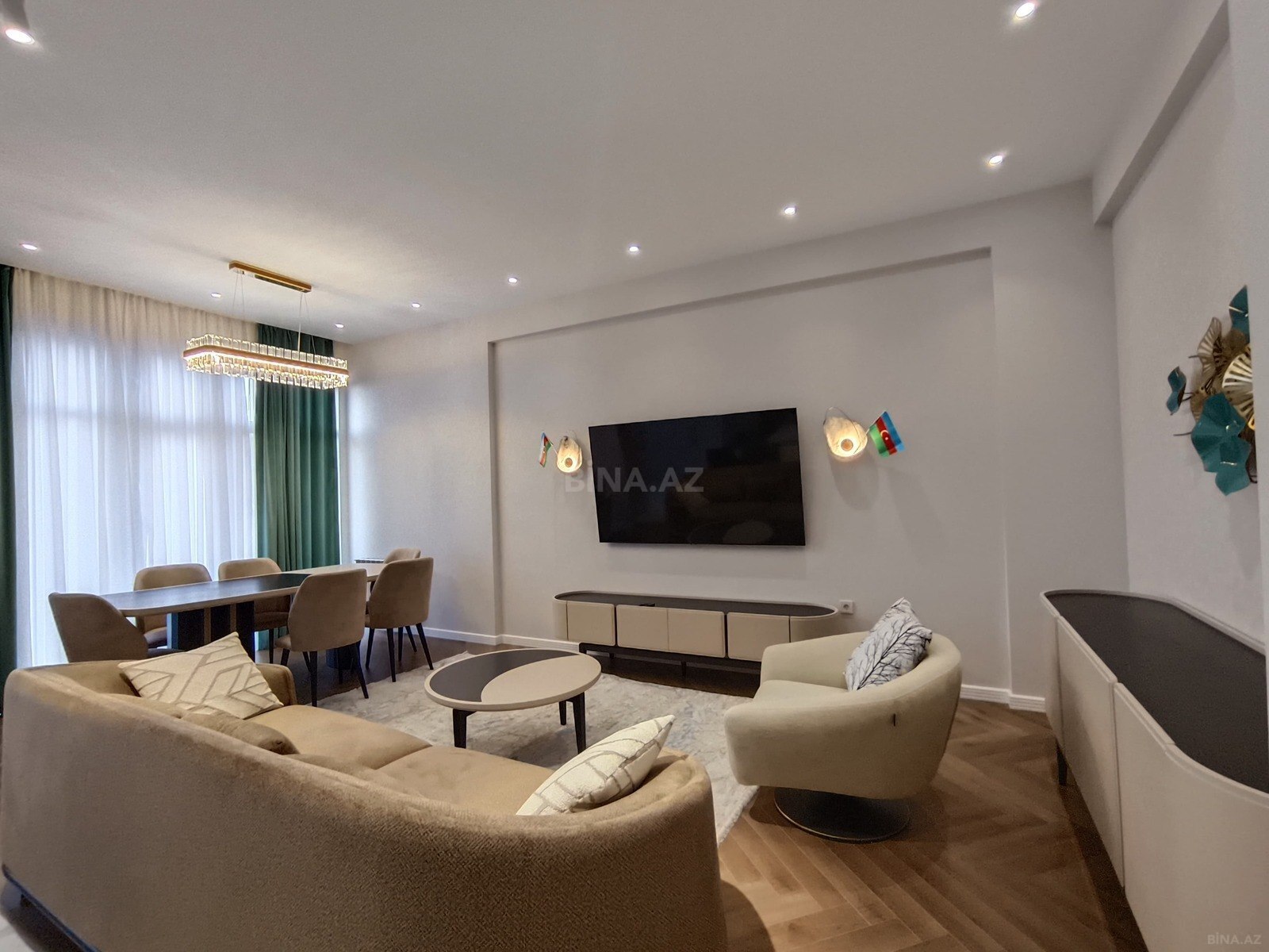 4 otaqlı yeni tikili 200 m², Nizami m. - şəkil 3