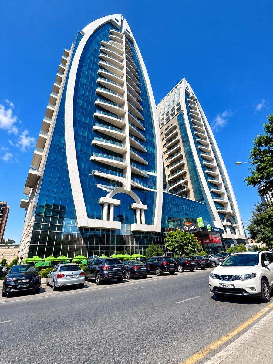 3 otaqlı yeni tikili 164.4 m², Elmlər Akademiyası m.