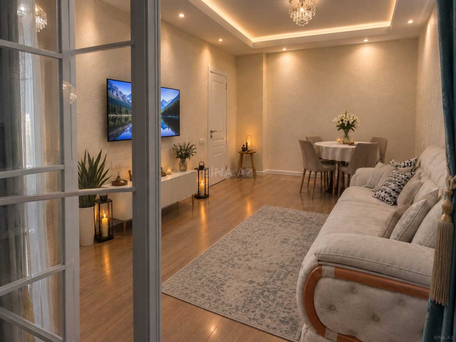 2 otaqlı yeni tikili 70 m², Badamdar q. - şəkil 3