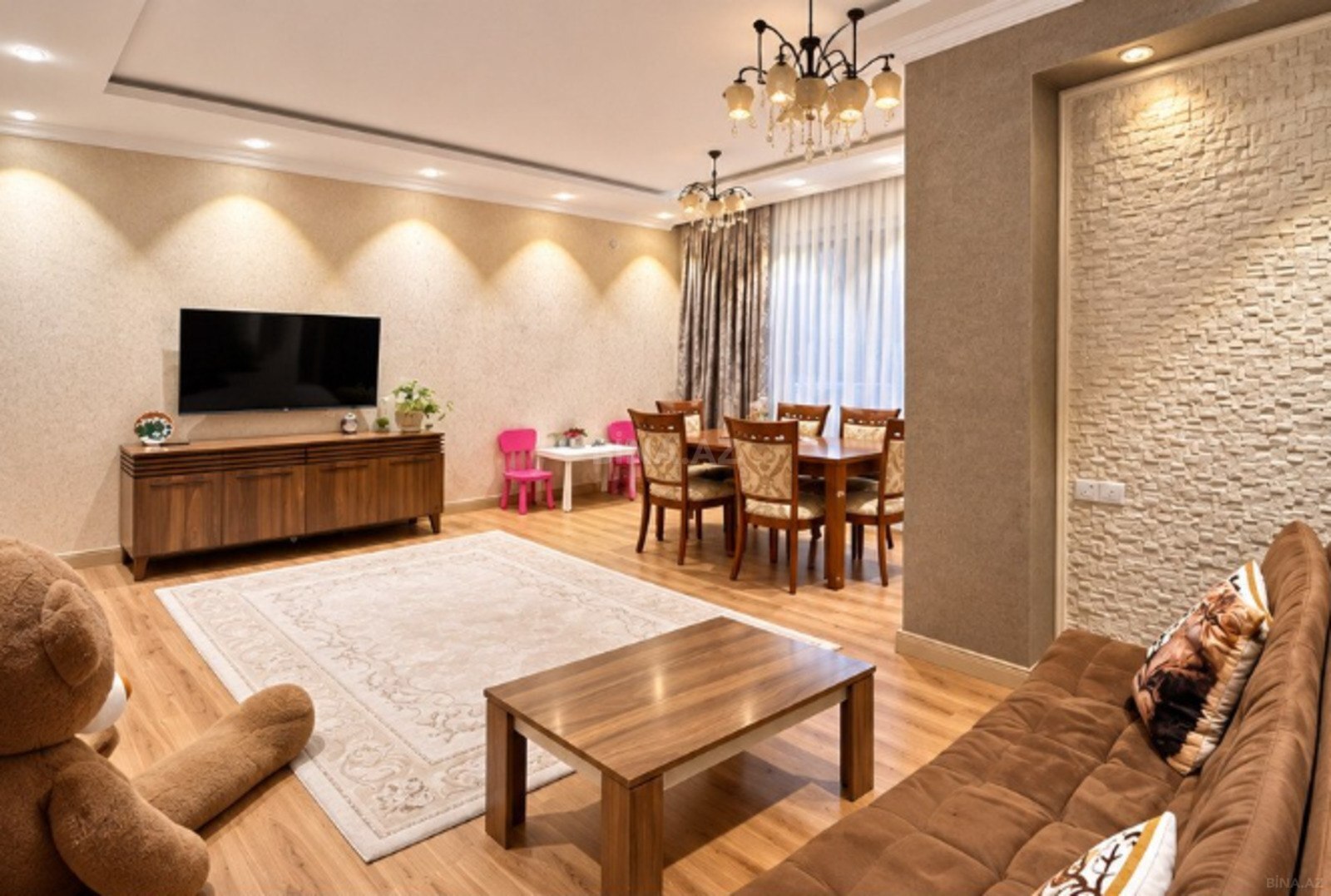 2 otaqlı yeni tikili 90 m², Nərimanov r.