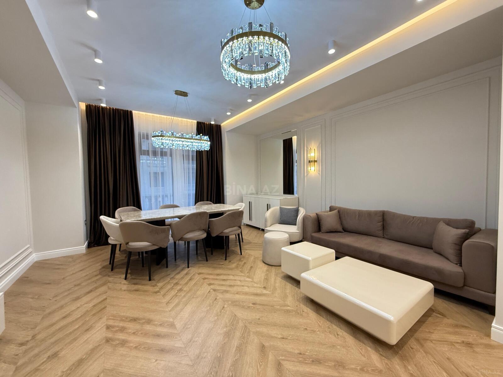 3 otaqlı yeni tikili 130 m², Ağ şəhər q.