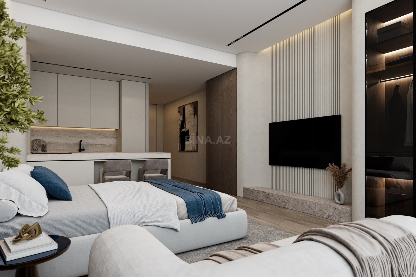 Satılır 1 otaqlı yeni tikili 30 m², Sea Breeze q. - şəkil 3
