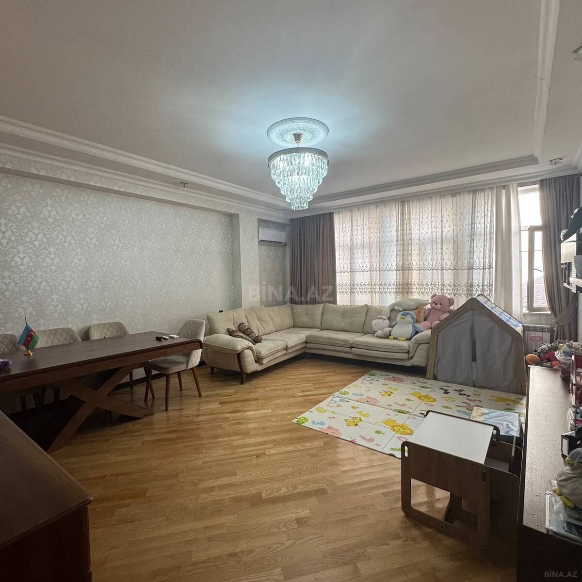 3 otaqlı yeni tikili 109 m², Şah İsmayıl Xətai m.
