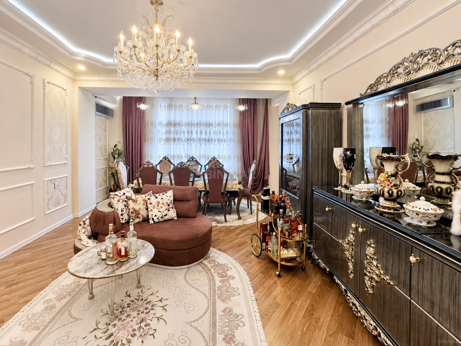 5 otaqlı yeni tikili 160 m², İnşaatçılar m. - əsas şəkil