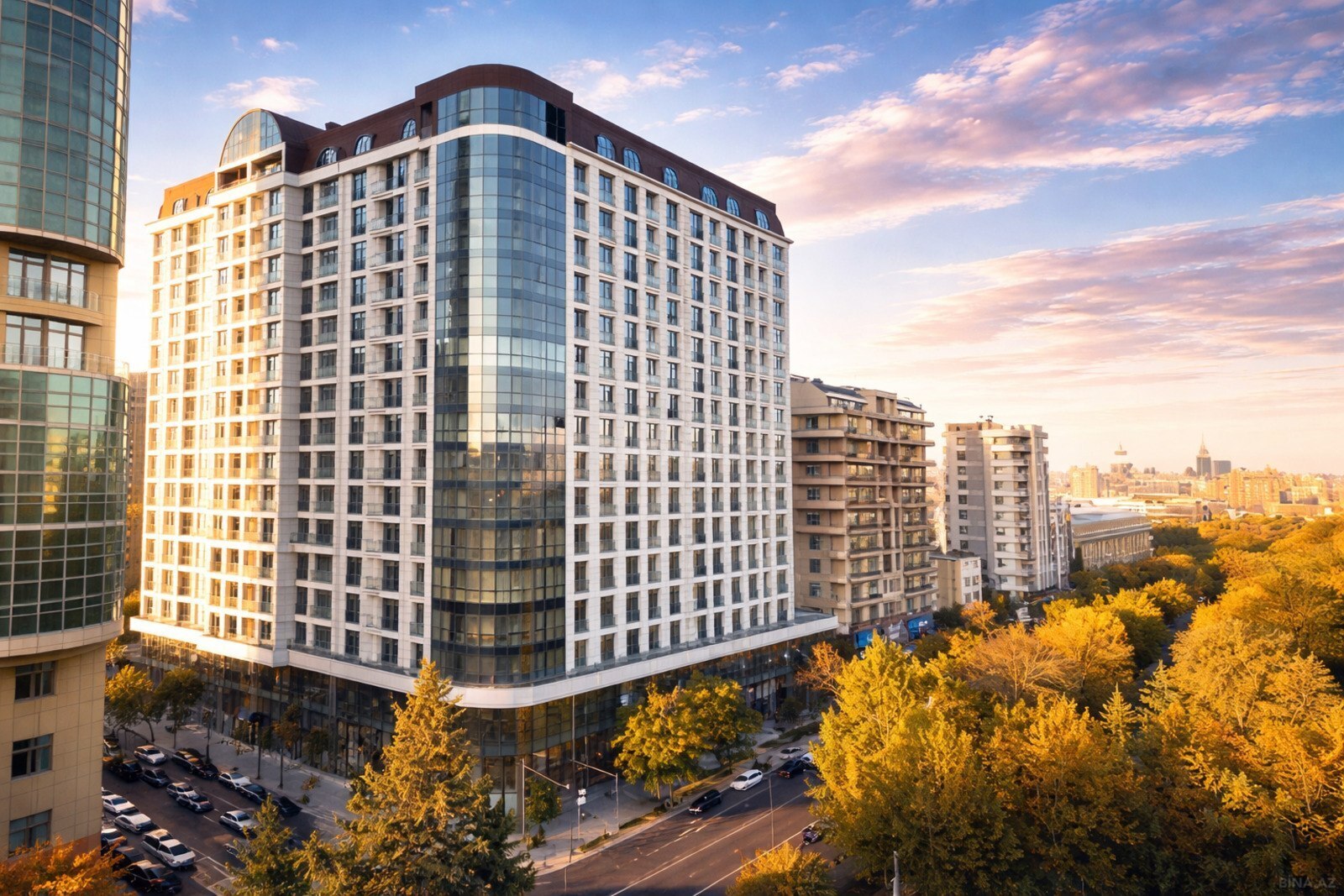3 otaqlı yeni tikili 131.2 m², Nəsimi r.