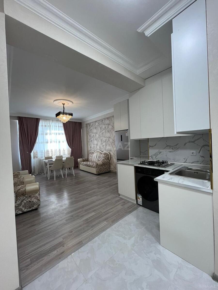 3 otaqlı yeni tikili 105 m², Zığ q. - şəkil 2