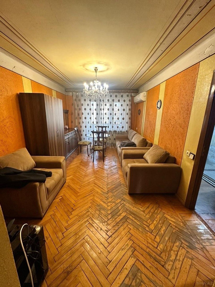 3 otaqlı köhnə tikili 70 m², Nərimanov r. - şəkil 3