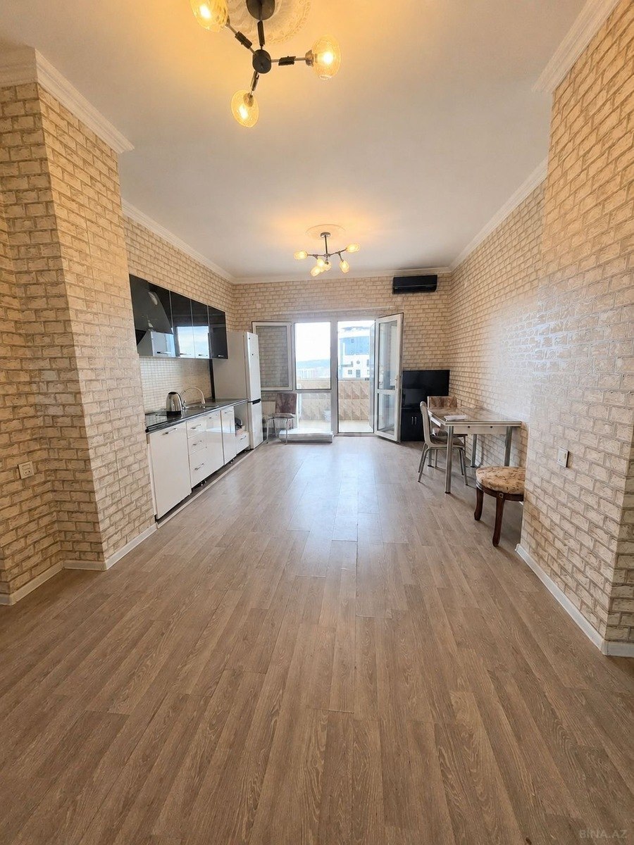 2 otaqlı yeni tikili 80 m², Nərimanov r. - şəkil 3
