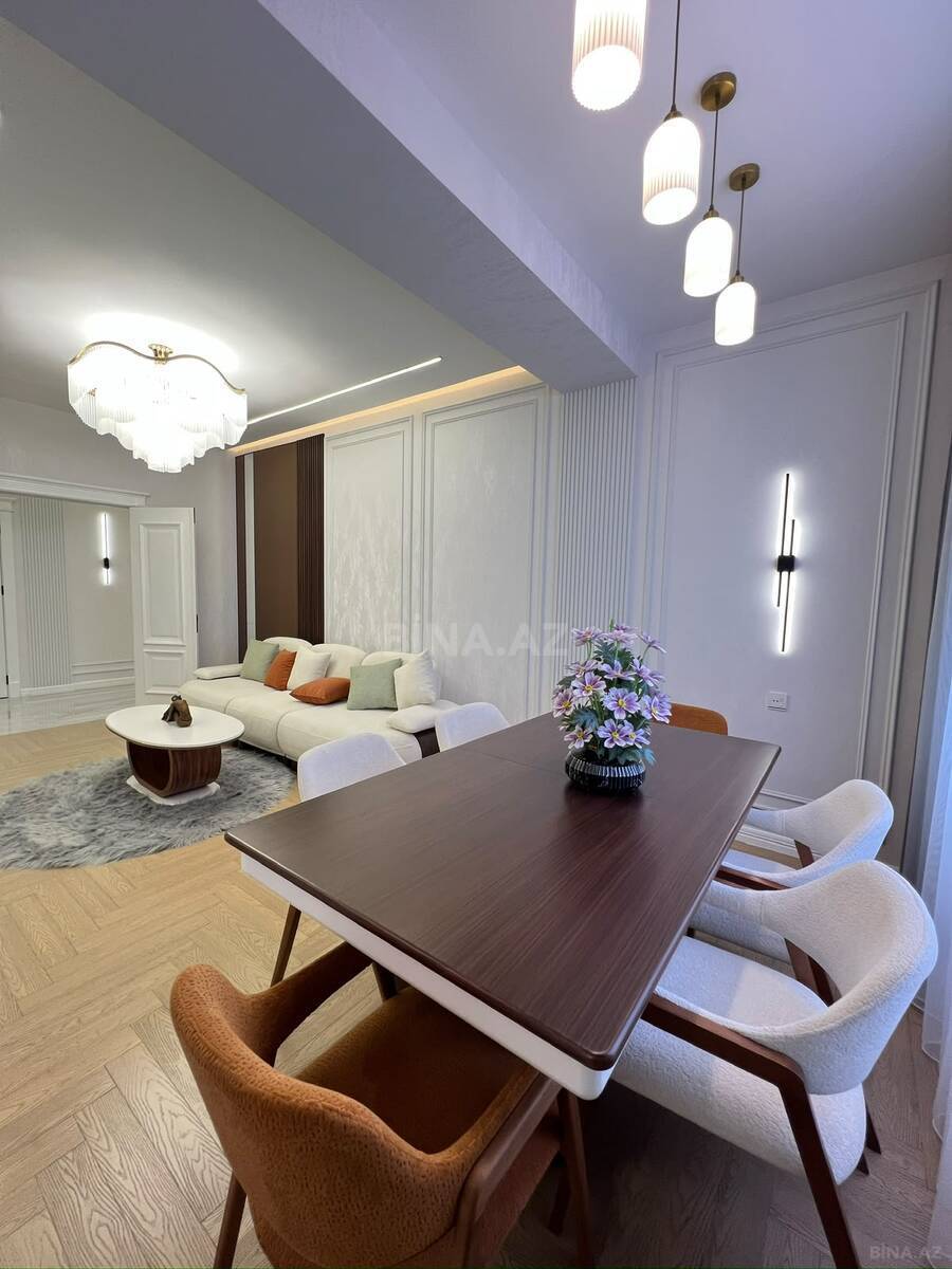 4 otaqlı yeni tikili 142 m², Nərimanov r. - şəkil 3
