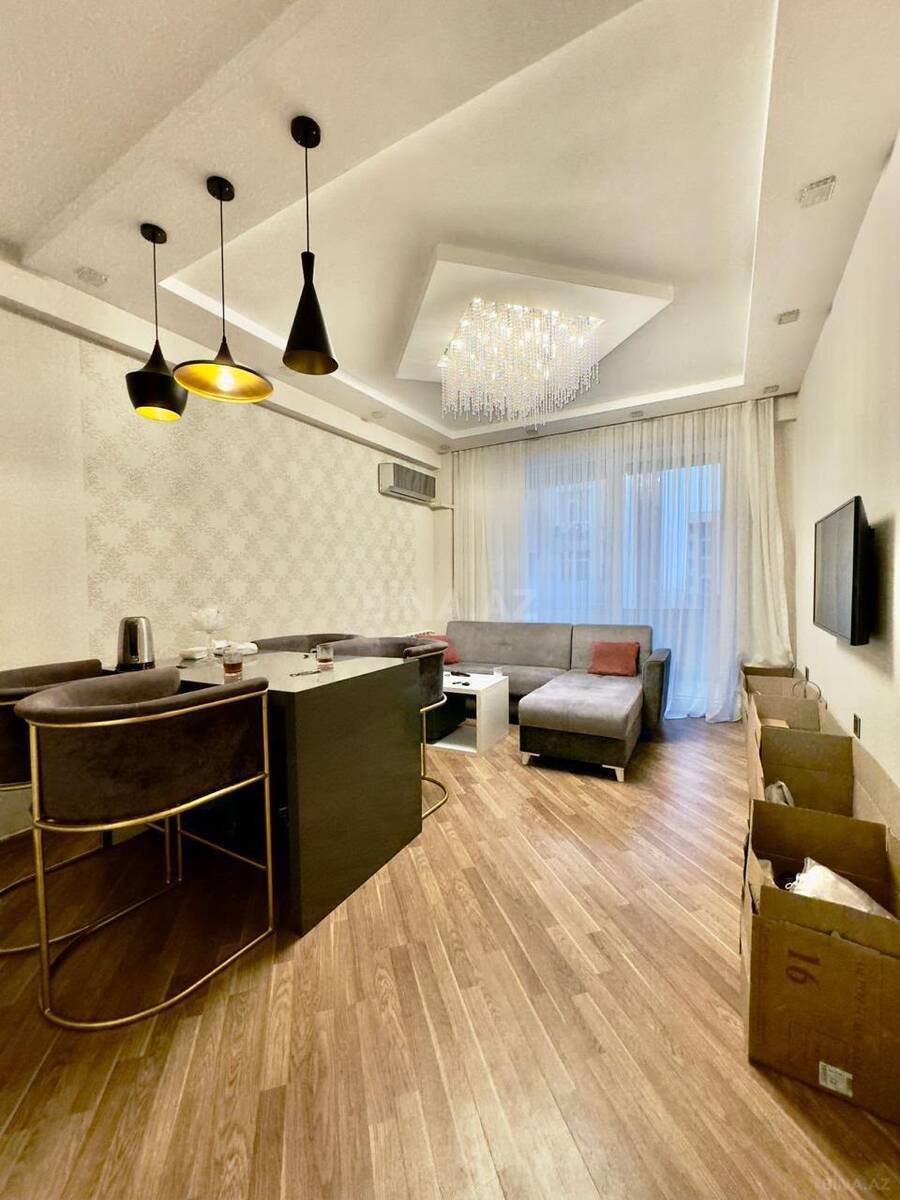 2 otaqlı yeni tikili 60 m², Şah İsmayıl Xətai m.