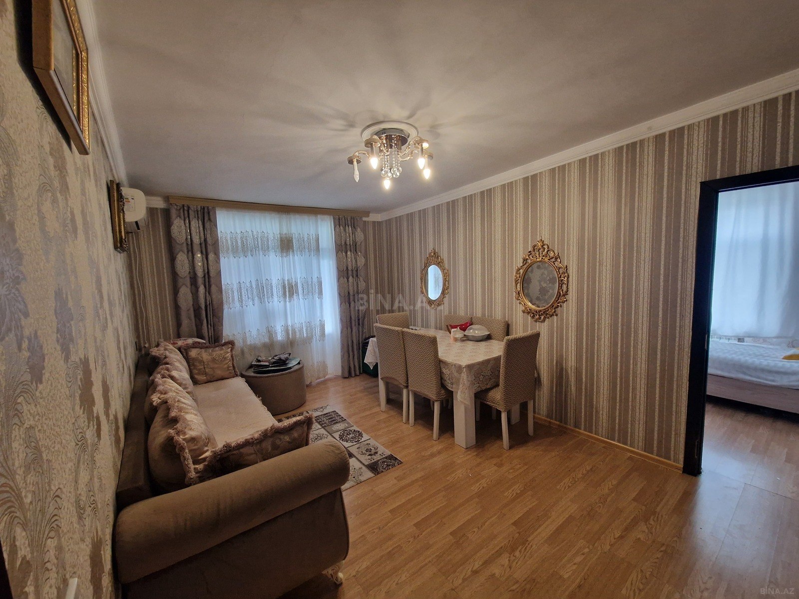 2 otaqlı köhnə tikili 60 m², İnşaatçılar m. - şəkil 2