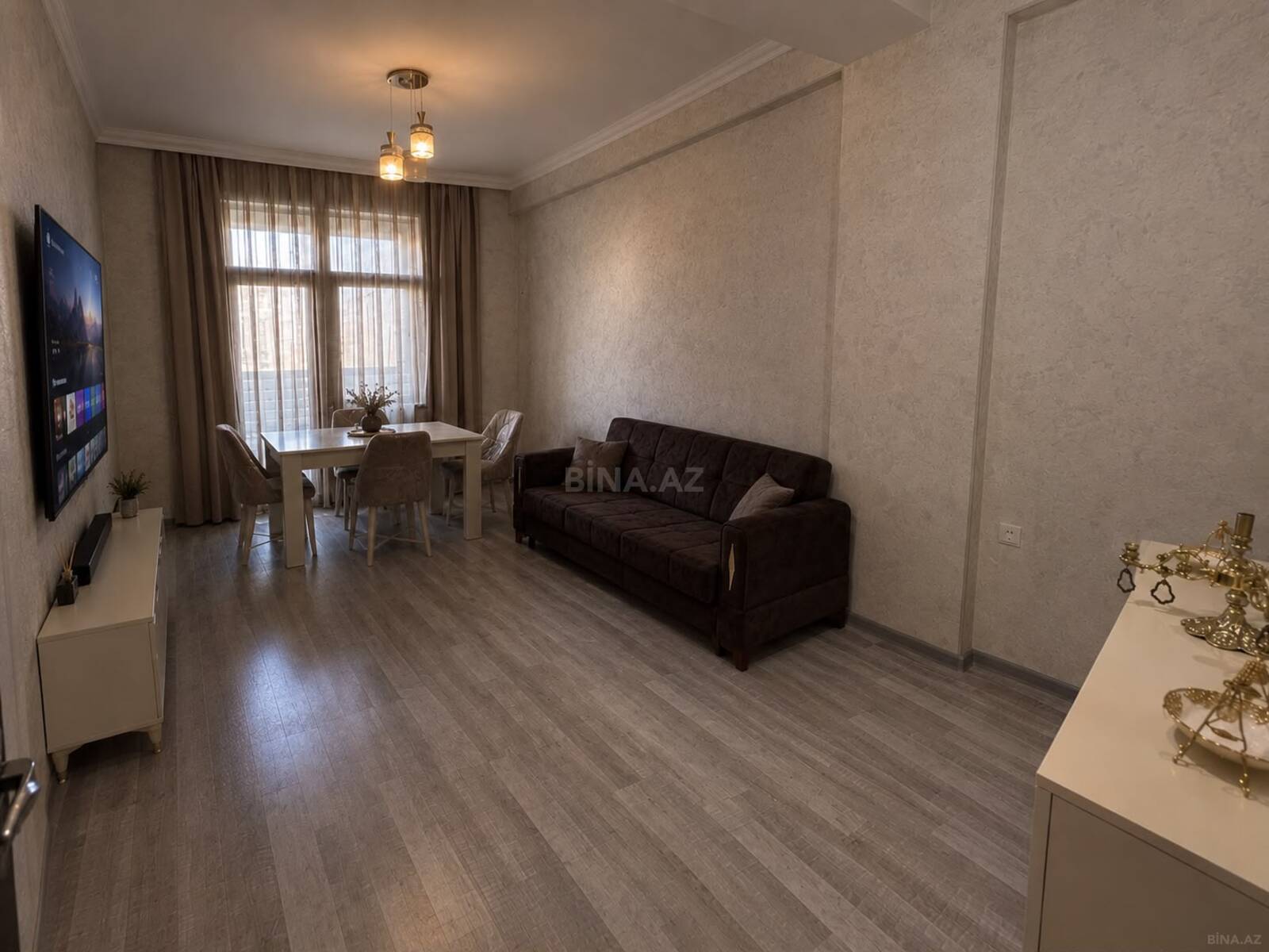 2 otaqlı yeni tikili 90 m², Memar Əcəmi m.