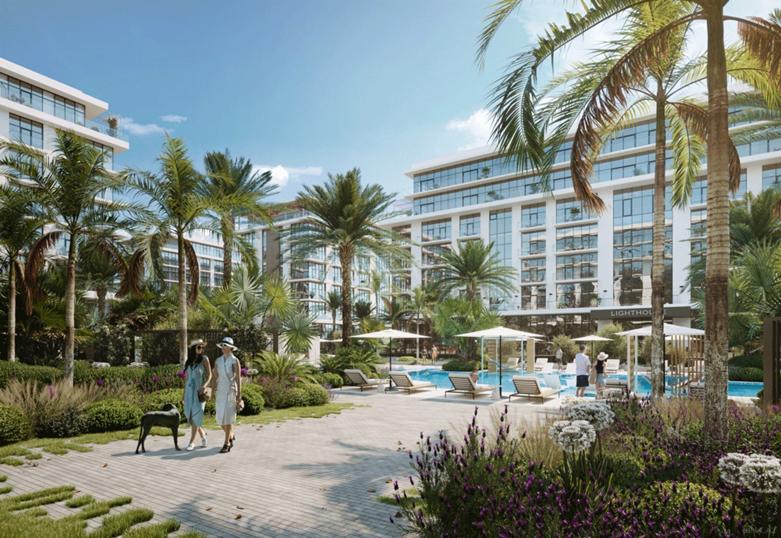 2 otaqlı yeni tikili 75 m², Sea Breeze q.