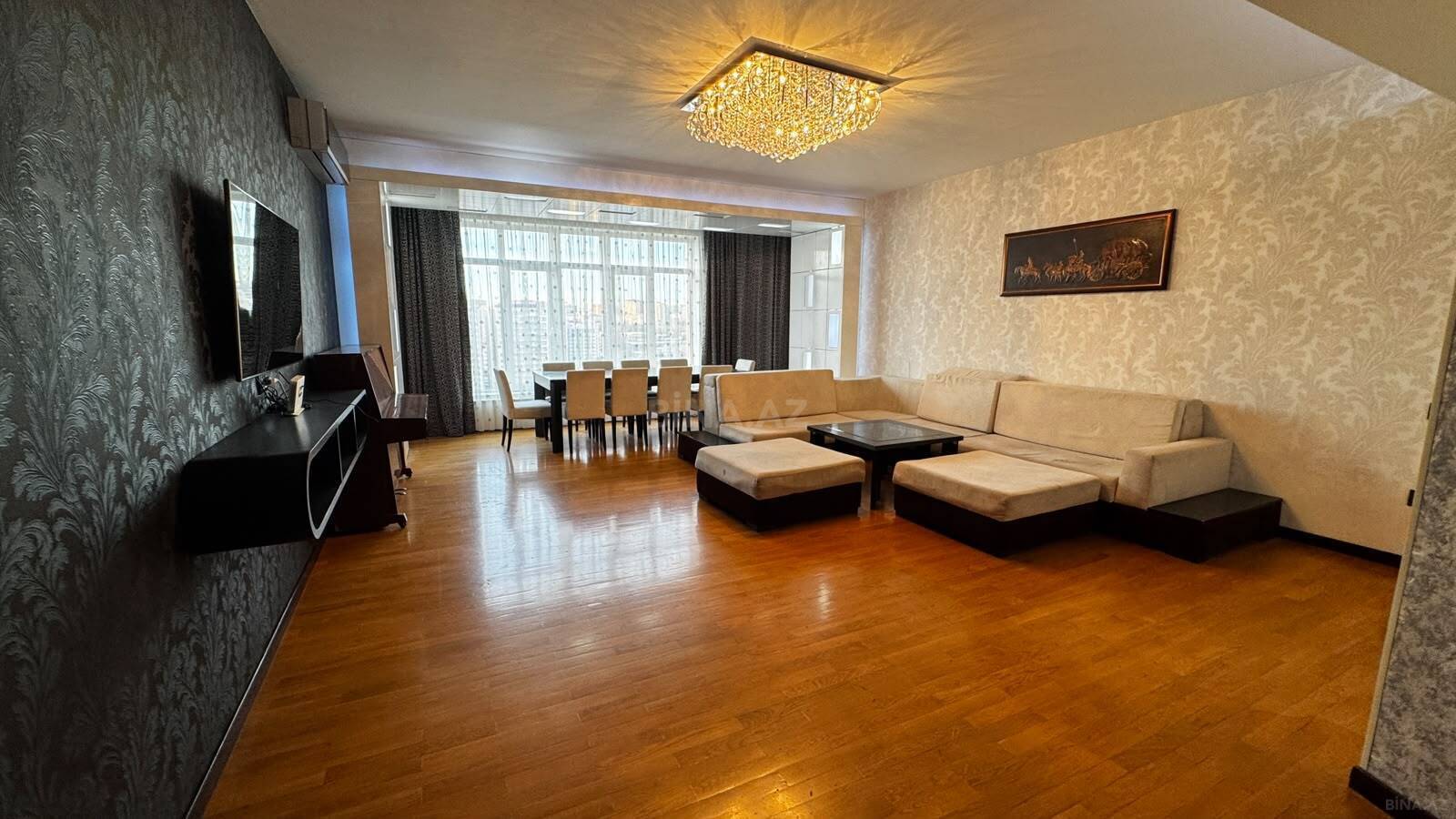 4 otaqlı yeni tikili 180 m², Şah İsmayıl Xətai m.