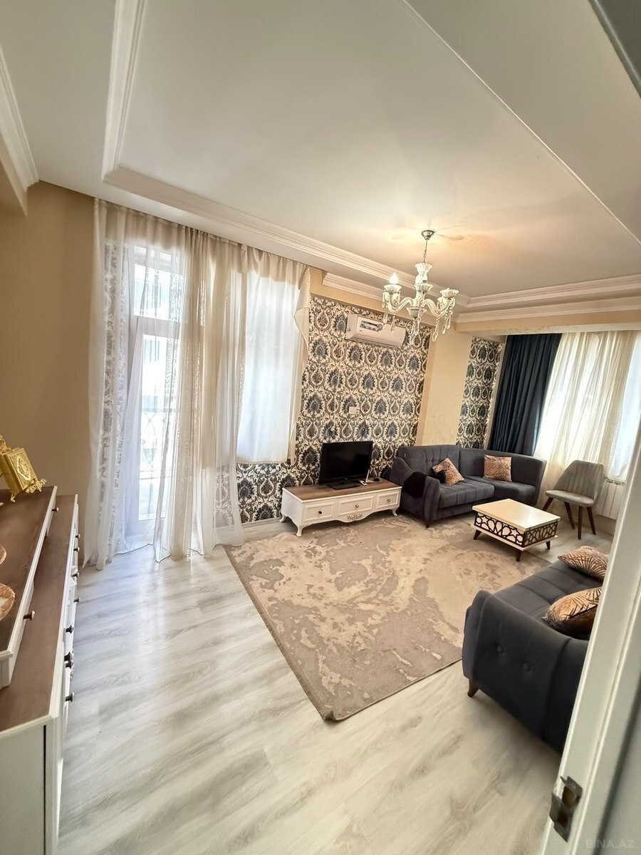 2 otaqlı yeni tikili 89 m², İnşaatçılar m. - şəkil 2