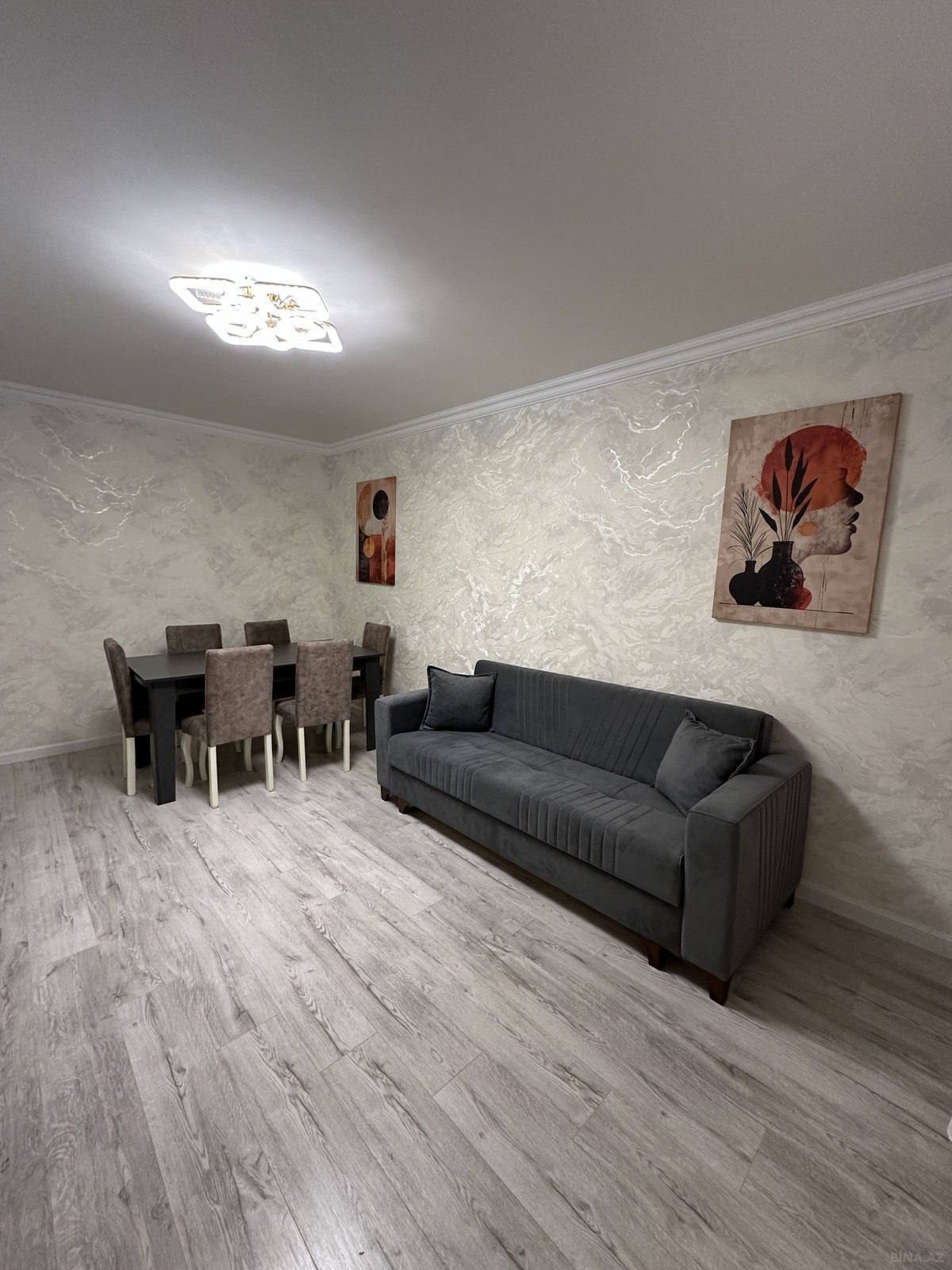 2 otaqlı köhnə tikili 53 m², İnşaatçılar m. - şəkil 3