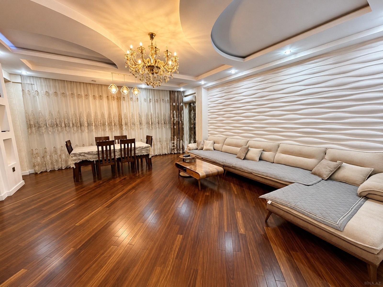 4 otaqlı yeni tikili 195 m², Şah İsmayıl Xətai m.