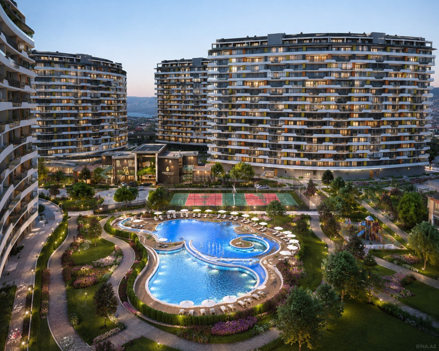 2 otaqlı yeni tikili 73 m², Avtovağzal m.