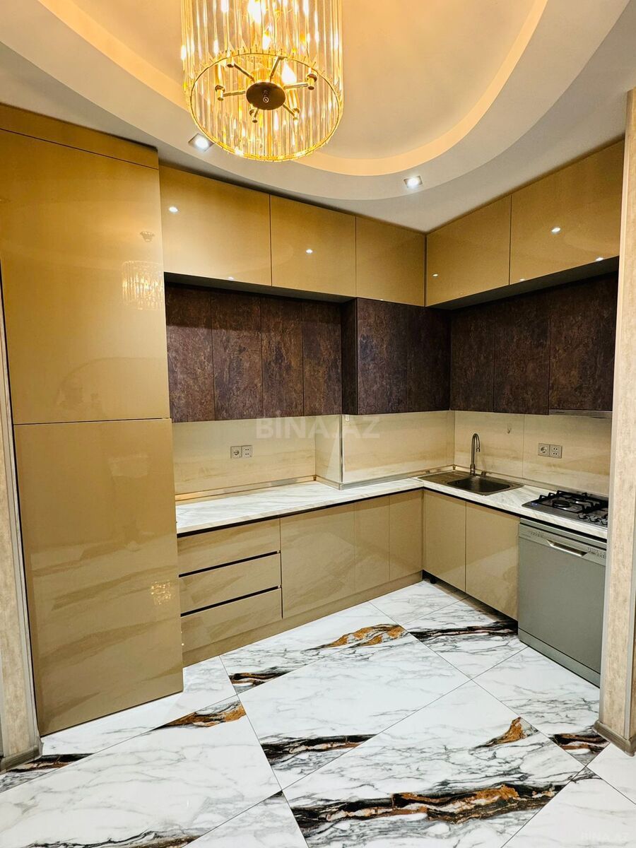 3 otaqlı yeni tikili 100 m², Şah İsmayıl Xətai m. - şəkil 3