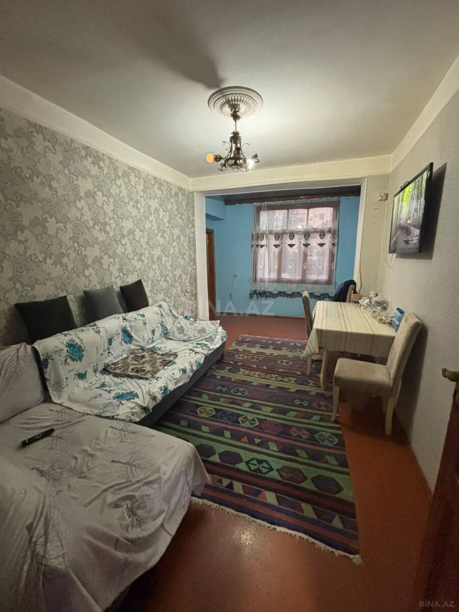 3 otaqlı köhnə tikili 66 m², Memar Əcəmi m. - şəkil 2