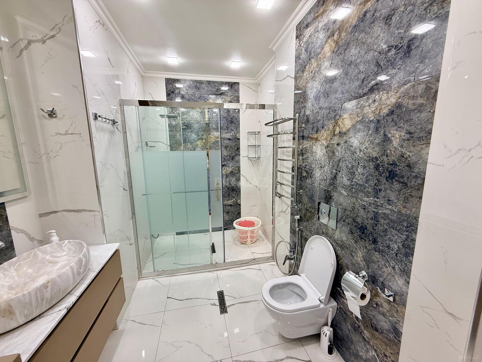 3 otaqlı yeni tikili 135 m², Nərimanov r. - şəkil 2
