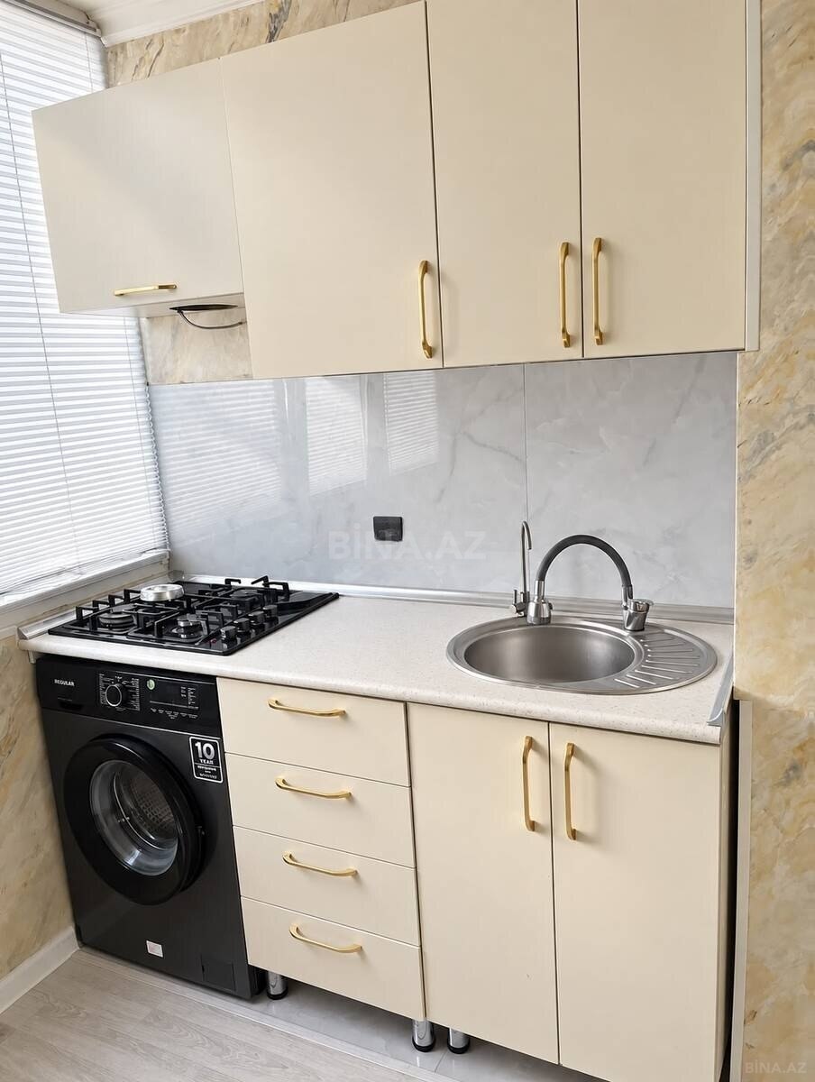 3 otaqlı köhnə tikili 60 m², İnşaatçılar m. - şəkil 2
