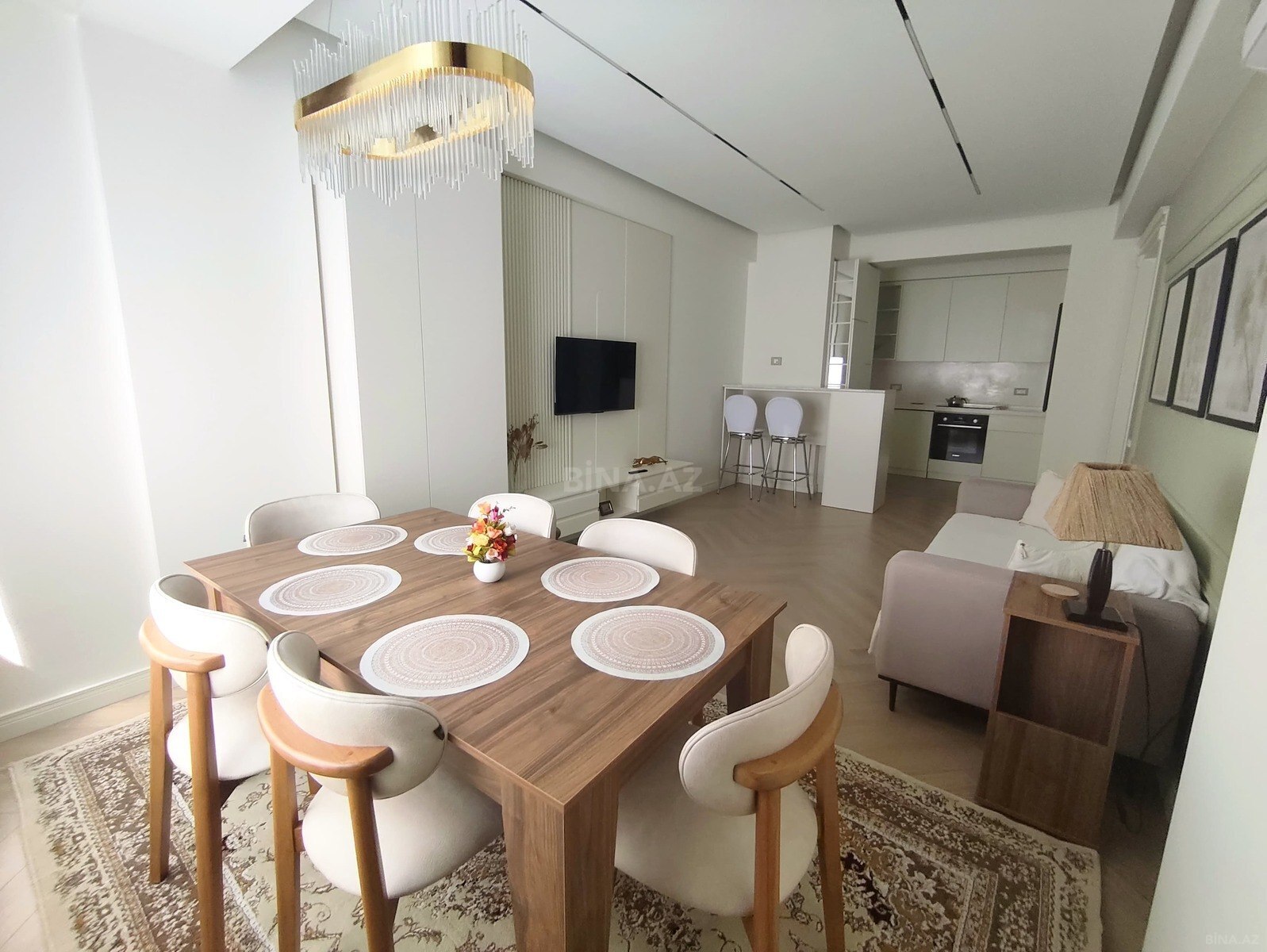 2 otaqlı yeni tikili 75 m², Şah İsmayıl Xətai m. - şəkil 3