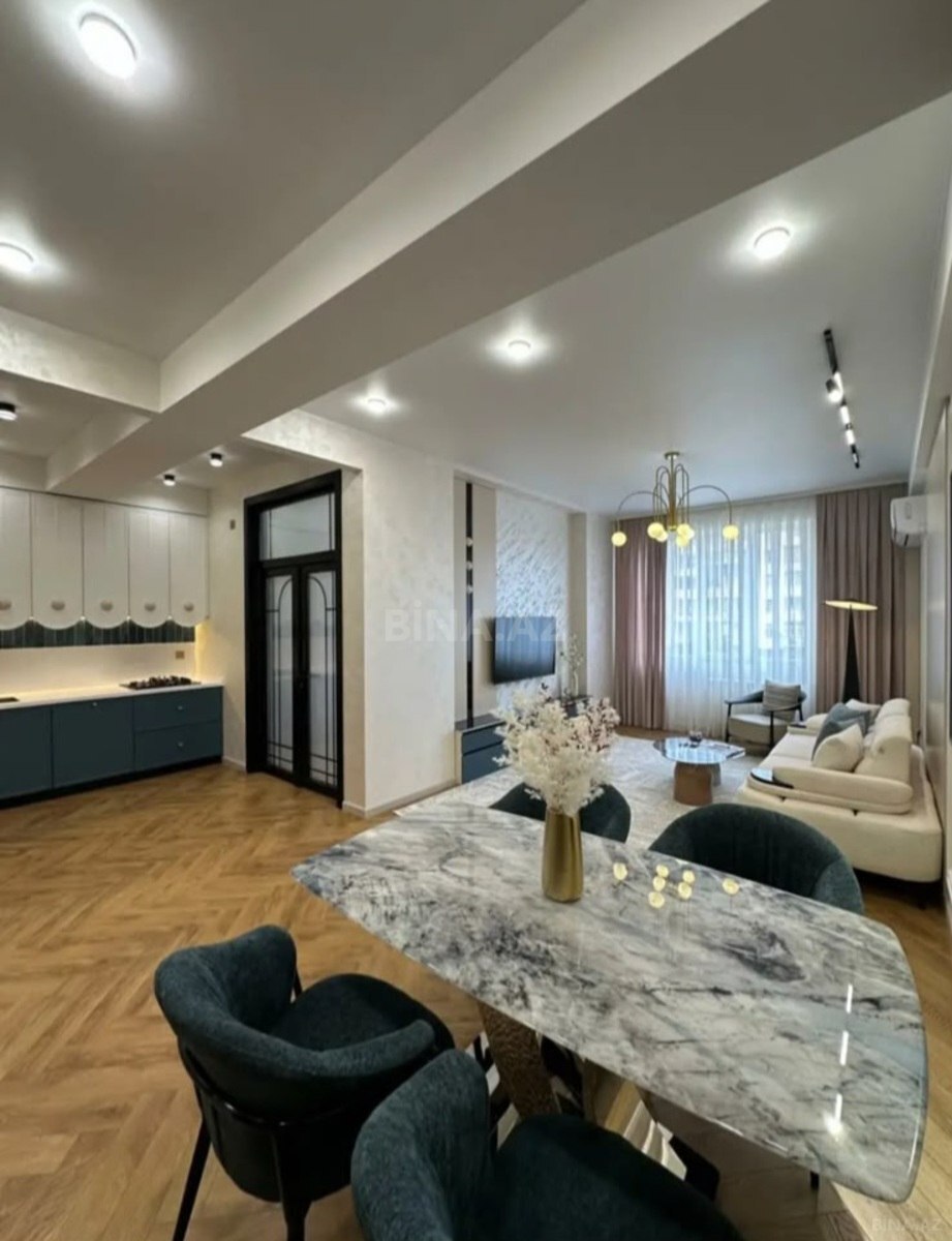 3 otaqlı yeni tikili 80 m², İnşaatçılar m. - şəkil 3