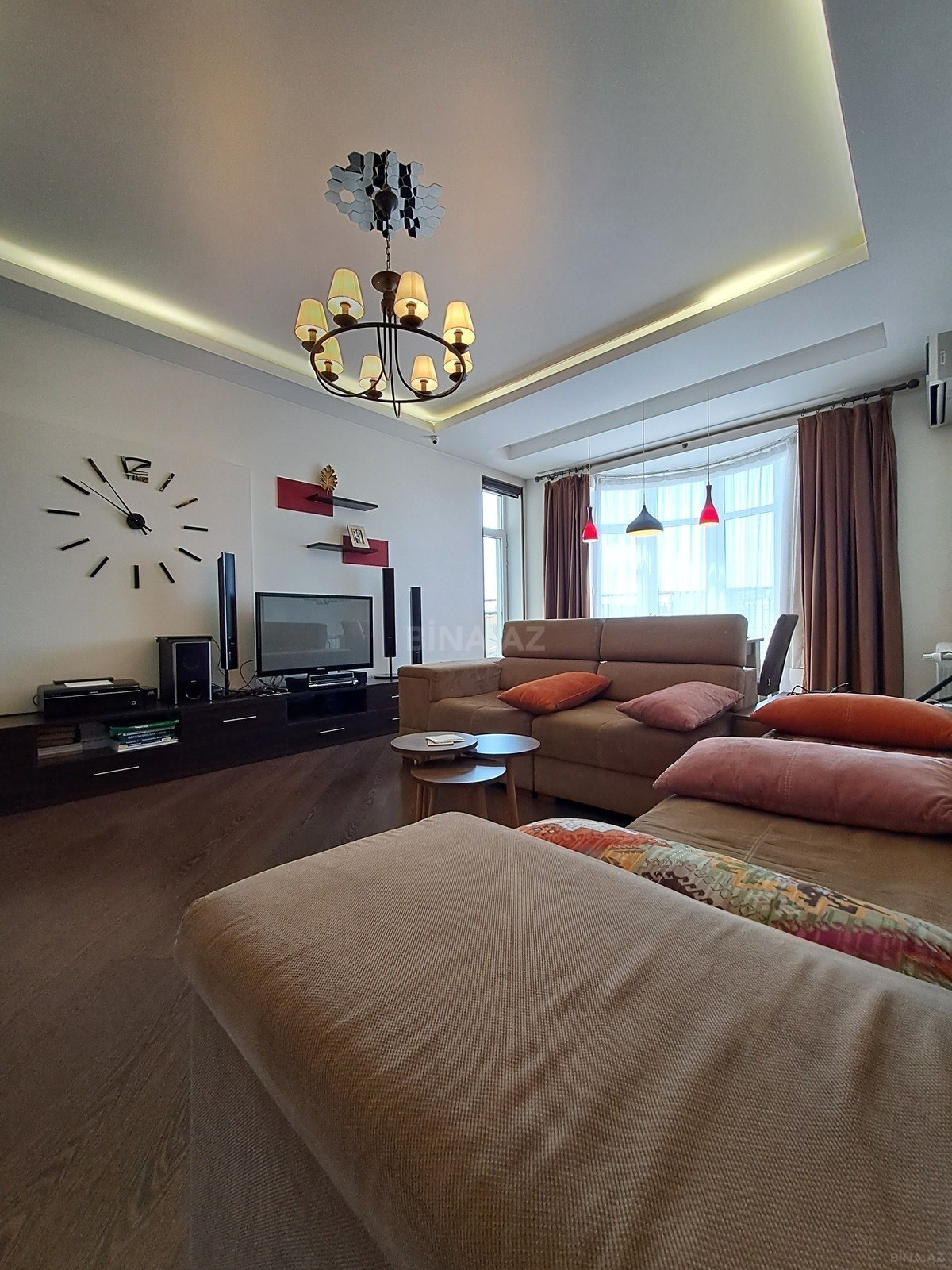 3 otaqlı yeni tikili 120 m², Nərimanov r. - əsas şəkil