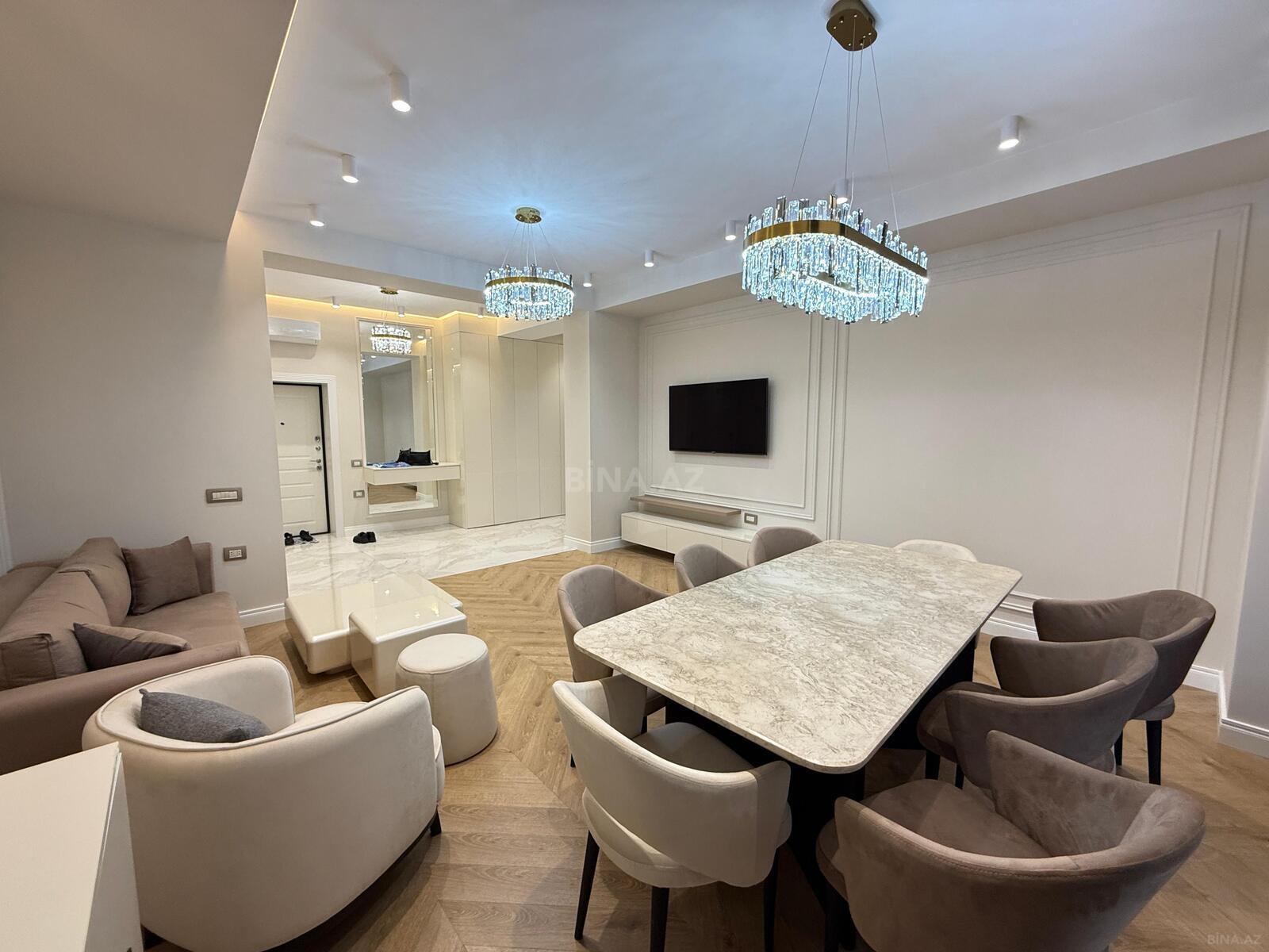 3 otaqlı yeni tikili 130 m², Ağ şəhər q. - əsas şəkil